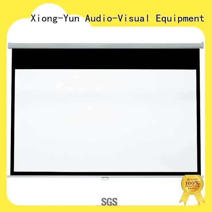 XY Screens drop down projector screen factory for classroom 1