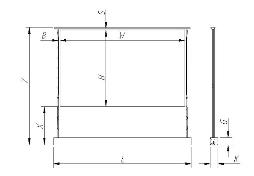 electric floor rising screen design for living room 9