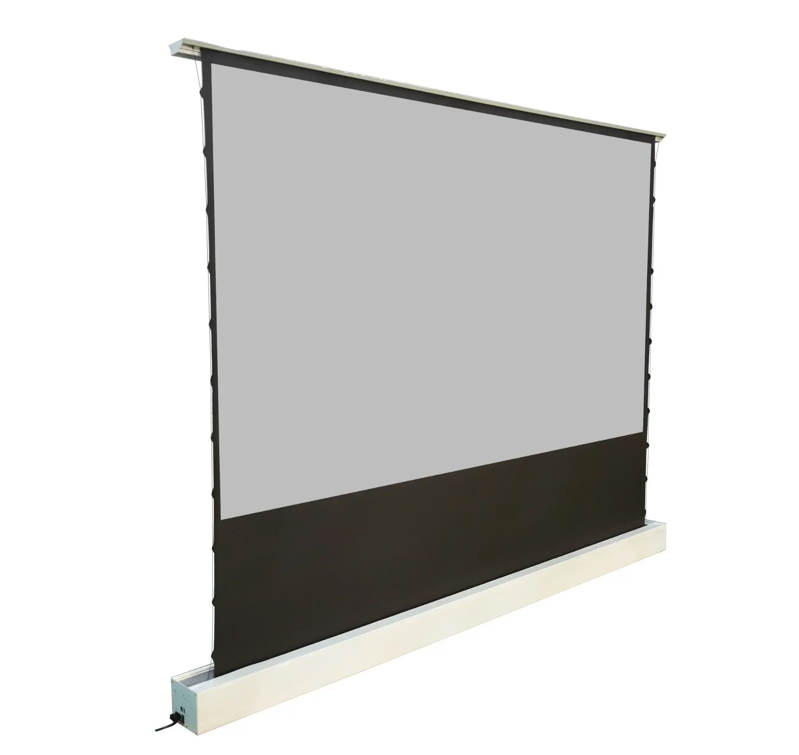 XY Screens electric pull up projector screen design for household 2