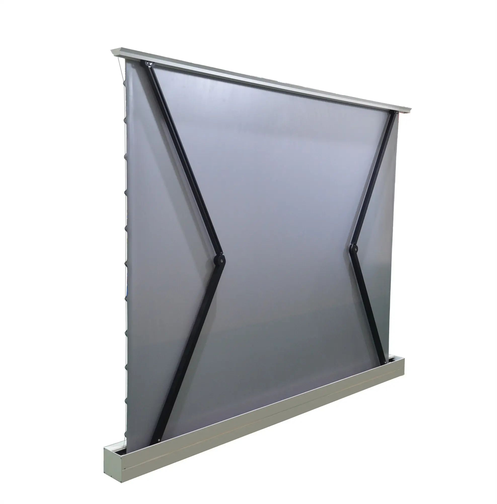 XY Screens electric pull up projector screen design for household 3