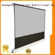 white pull up projector screen inquire now for household 1