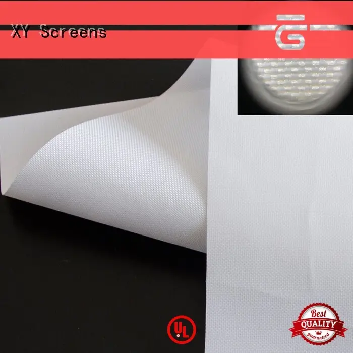 XY Screens rear projection screen material inquire now for fixed frame projection screen 1