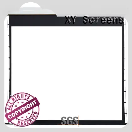 retractable motorized projector screen personalized for indoors 1
