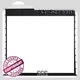 retractable motorized projector screen personalized for indoors 1
