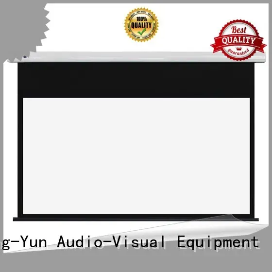 inceiling Home theater projection screen design for home 1