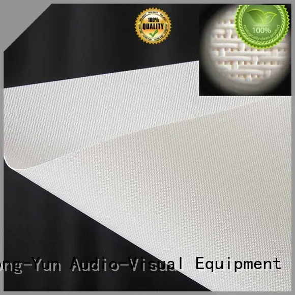 XY Screens Acoustically Transparent Fabrics directly sale for thin frame projector screen 1