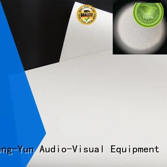 XY Screens professional front fabrics with good price for fixed frame projection screen 1