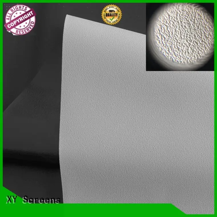 flexible front and rear fabric factory for fixed frame projection screen 1