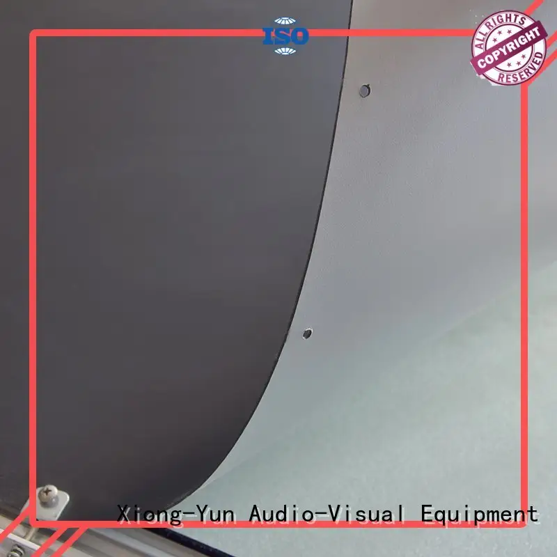 XY Screens front fabrics with good price for thin frame projector screen 1