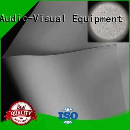 XY Screens flexible front and rear fabric design for projector screen 1