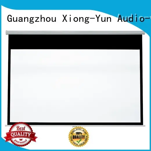 XY Screens advanced pull down projector screen design for school 1