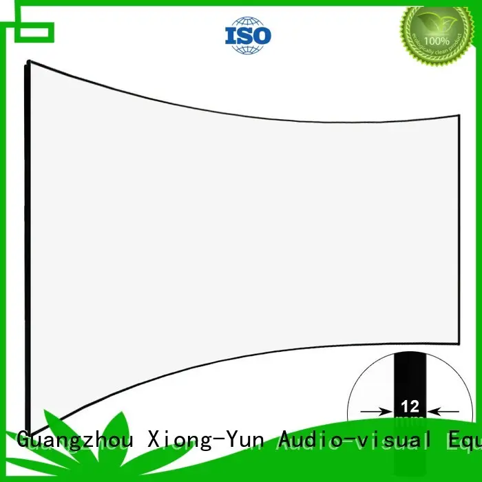 XY Screens thin curved projector screen supplier for ktv 1
