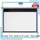 XY Screens curved motorized projector screen personalized for indoors 1