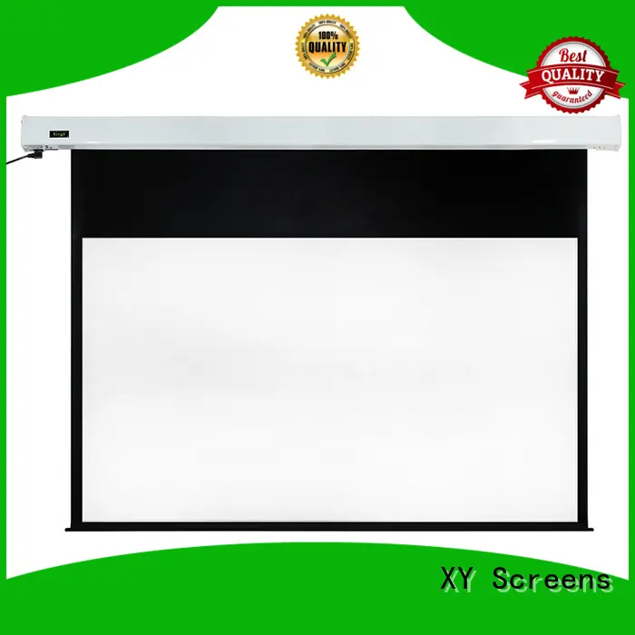 XY Screens retractable motorized screens supplier for indoors 1