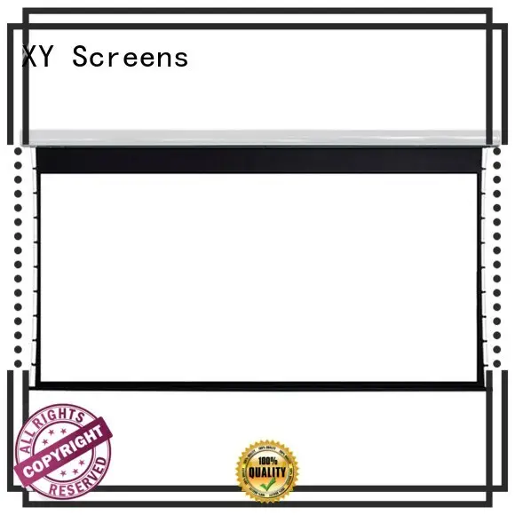 XY Screens truss home movie projector customized for television 1
