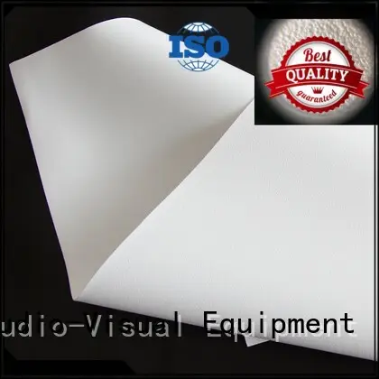 hard screen front and rear fabric inquire now for fixed frame projection screen 1