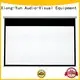 XY Screens coated sheet drop down projector screen design for students 1