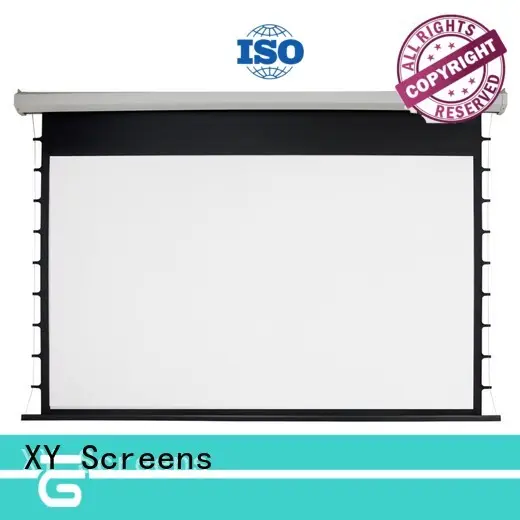 XY Screens retractable motorized screens wholesale for indoors 1