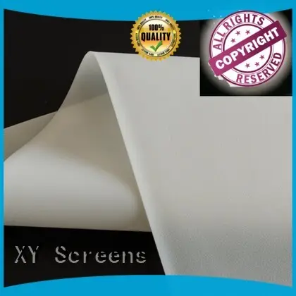 XY Screens flexible Rear Fabrics inquire now for motorized projection screen 1