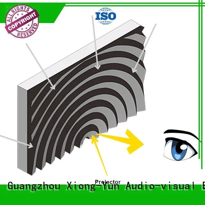 crystal ultra short throw projector screen manufacturer for television 1
