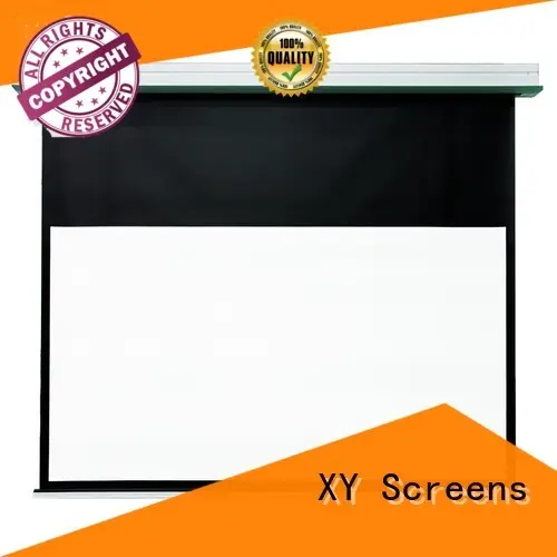 XY Screens electric theater screen factory for household 1