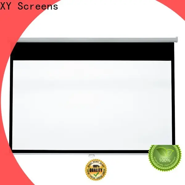coated sheet pull down projector screen with good price for students 1