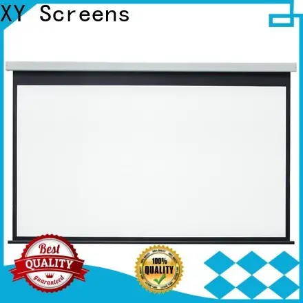 retractable Home theater projection screen factory price for theater 1