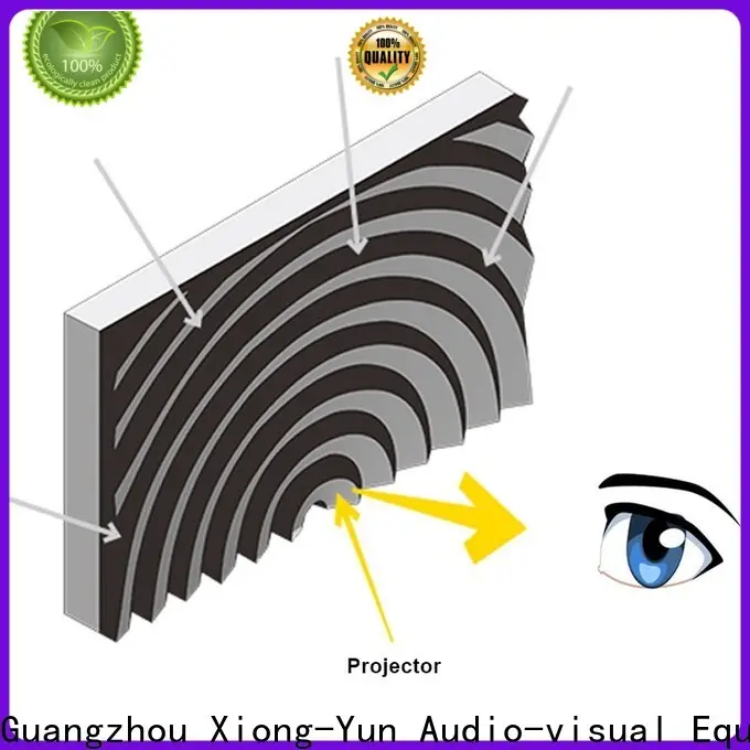 XY Screens light rejecting ultra short throw projector screen customized for computer 1