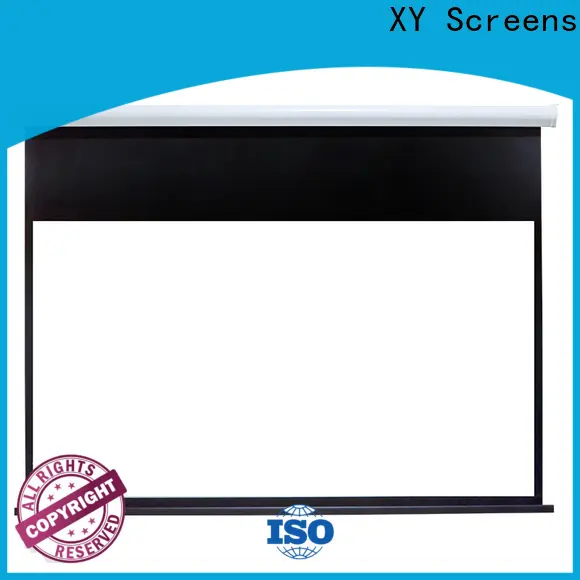 XY Screens Motorized Projection Screen personalized for rooms 1