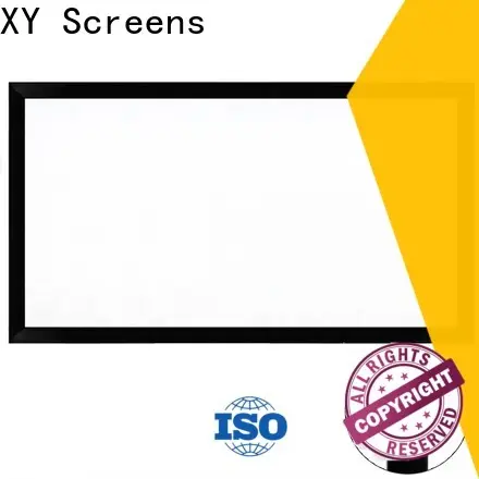 XY Screens Commercial Fixed Frame Projector Screens inquire now for company 1