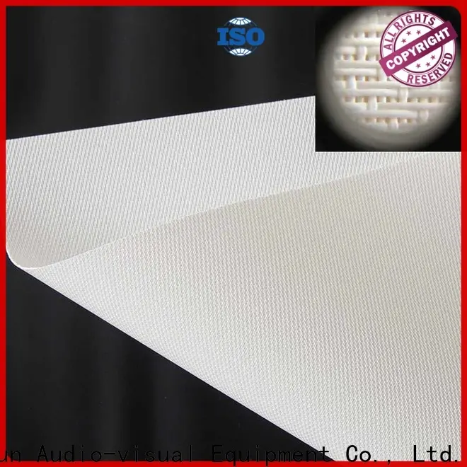XY Screens acoustically transparent screen material directly sale for fixed frame projection screen 1