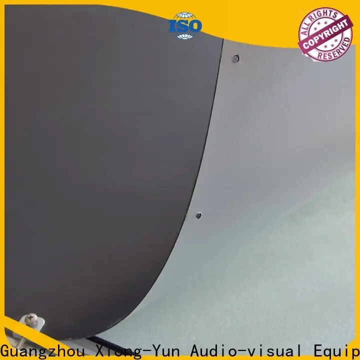 metallic projector fabric factory for motorized projection screen 1