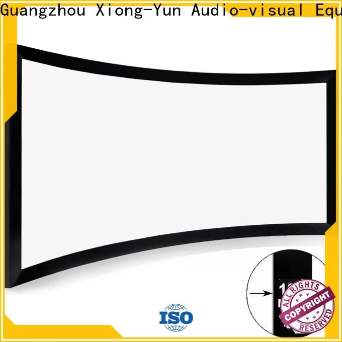 XY Screens curved projector screen diy manufacturer for indoors 1