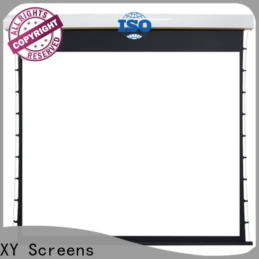 curved Motorized Projection Screen wholesale for theater 1
