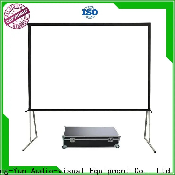 XY Screens fast folding outdoor pull down projector screen wholesale for square 1