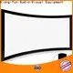 XY Screens curved curved projector screen diy customized for indoors1 1
