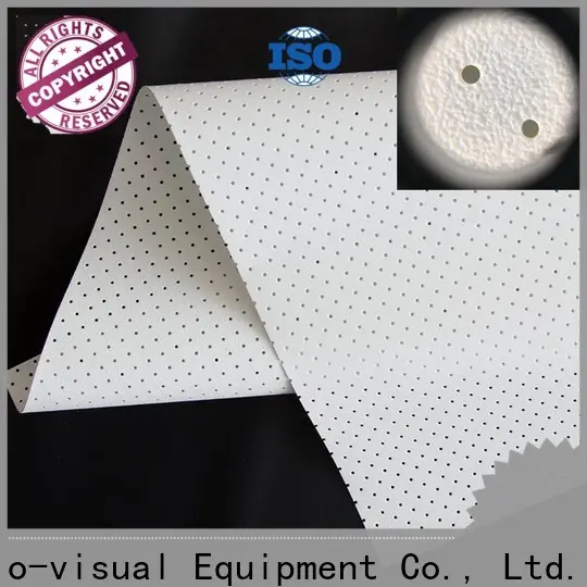XY Screens acoustically acoustically transparent screen material directly sale for fixed frame projection screen 1
