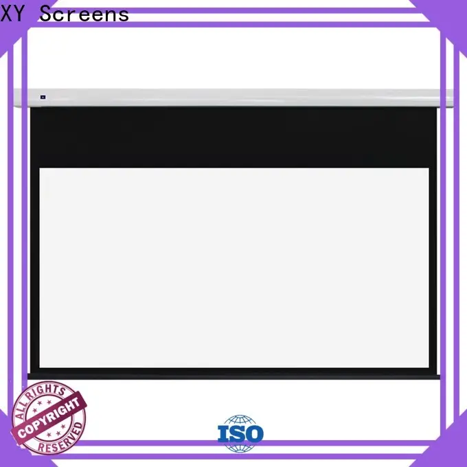XY Screens Home theater projection screen factory price for rooms 1
