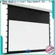 XY Screens tensioned projector screen personalized for living room 1