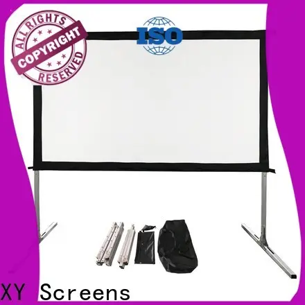 curved outdoor retractable projector screen wholesale 1