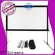 curved outdoor retractable projector screen wholesale 1