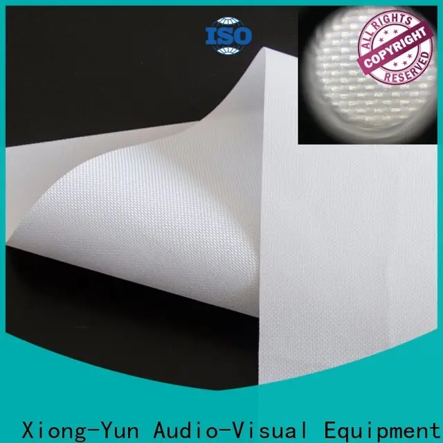 XY Screens rear projection screen material design for motorized projection screen1 1