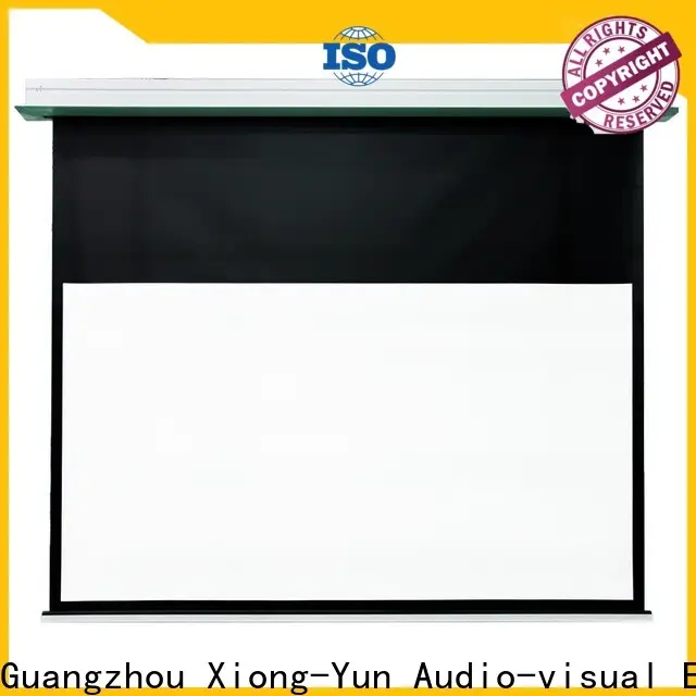 electric theater projector screen design for indoors 1
