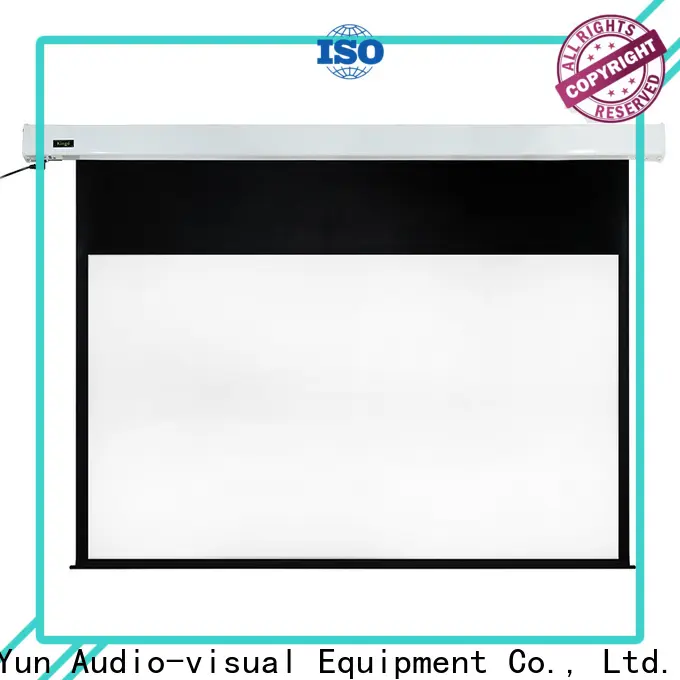 XY Screens retractable motorized screens factory price for home 1