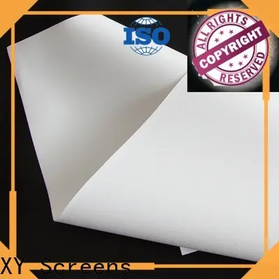 XY Screens projector screen fabric china with good price for thin frame projector screen1 1