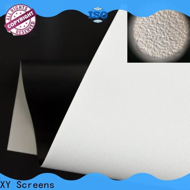 XY Screens projector fabric with good price for fixed frame projection screen 1