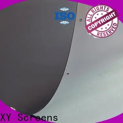 XY Screens flexible front and rear fabric with good price for motorized projection screen 1