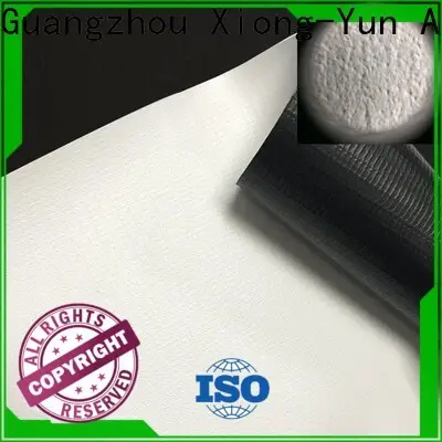 XY Screens durable projector fabric factory for fixed frame projection screen 1