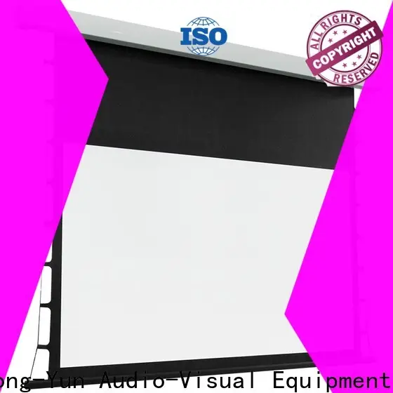 light rejecting tab tensioned projector screen factory price for home 1