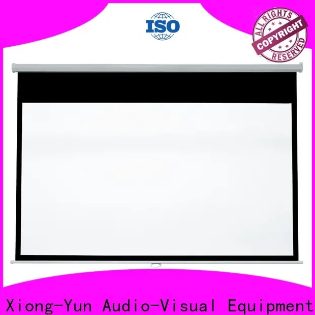 XY Screens sturdy pull down projector screen factory for school 1
